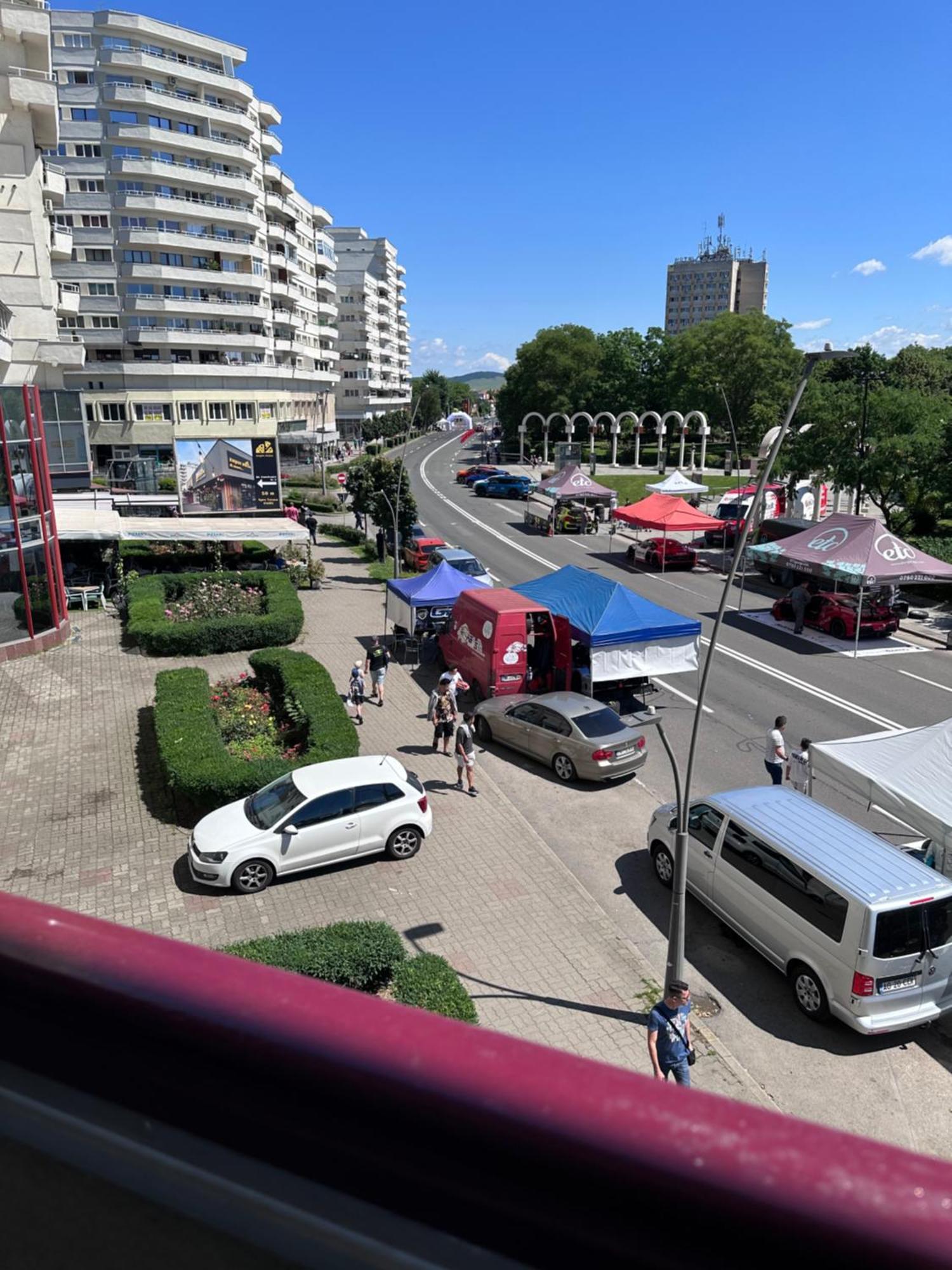 אלבה לוליה Studio Panoramic With Balcony And Parcul Unirii View מראה חיצוני תמונה
